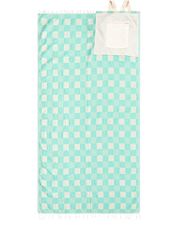 Checker Towel Bag  – Florida Keys
