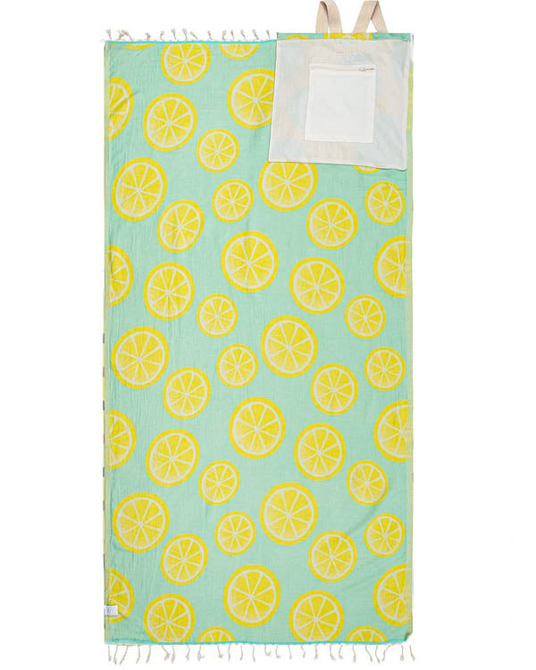 Lemons Towel Bag  – Florida Keys
