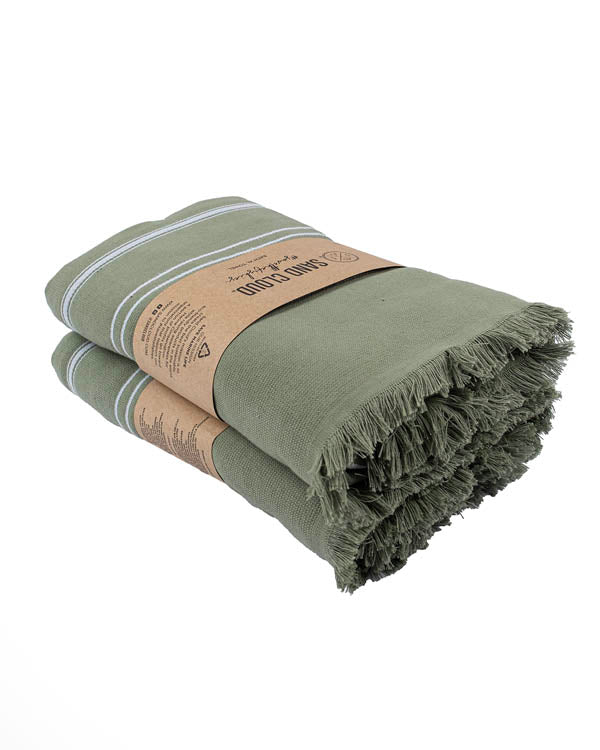 Classic XL Bath Bundle 2 Pack – Hedge Green