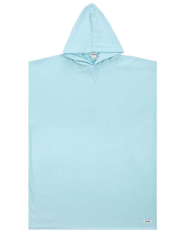Terra Hooded Poncho – Seaglass